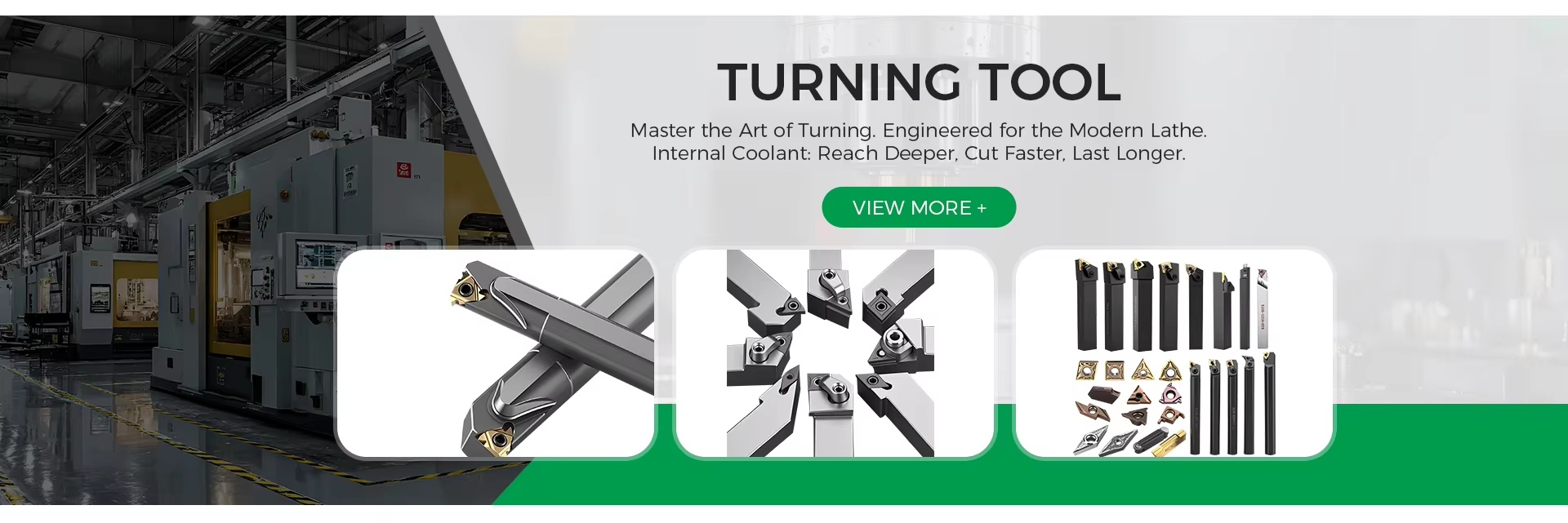 Wujinniu turning tools and indexable toolholders