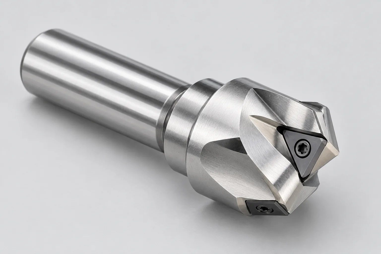 3-in-1 Indexable Drill, Countersink & Chamfer Tool for CNC Metalworking CNC cutting tool