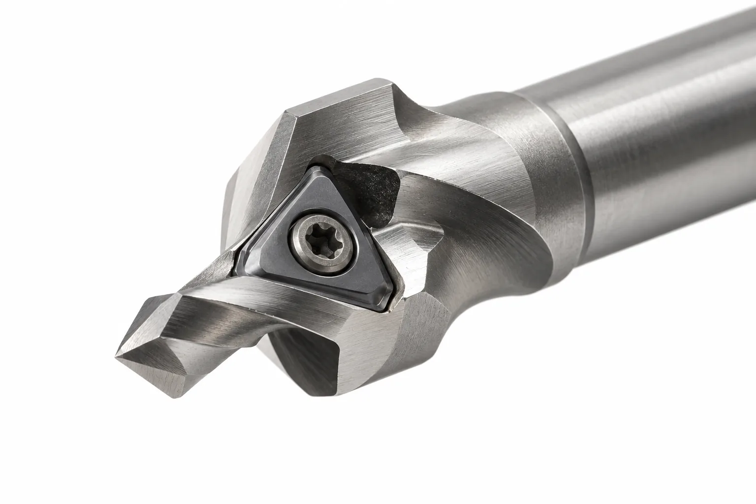 3-in-1 Indexable Drill, Countersink & Chamfer Tool for CNC Metalworking CNC cutting tool